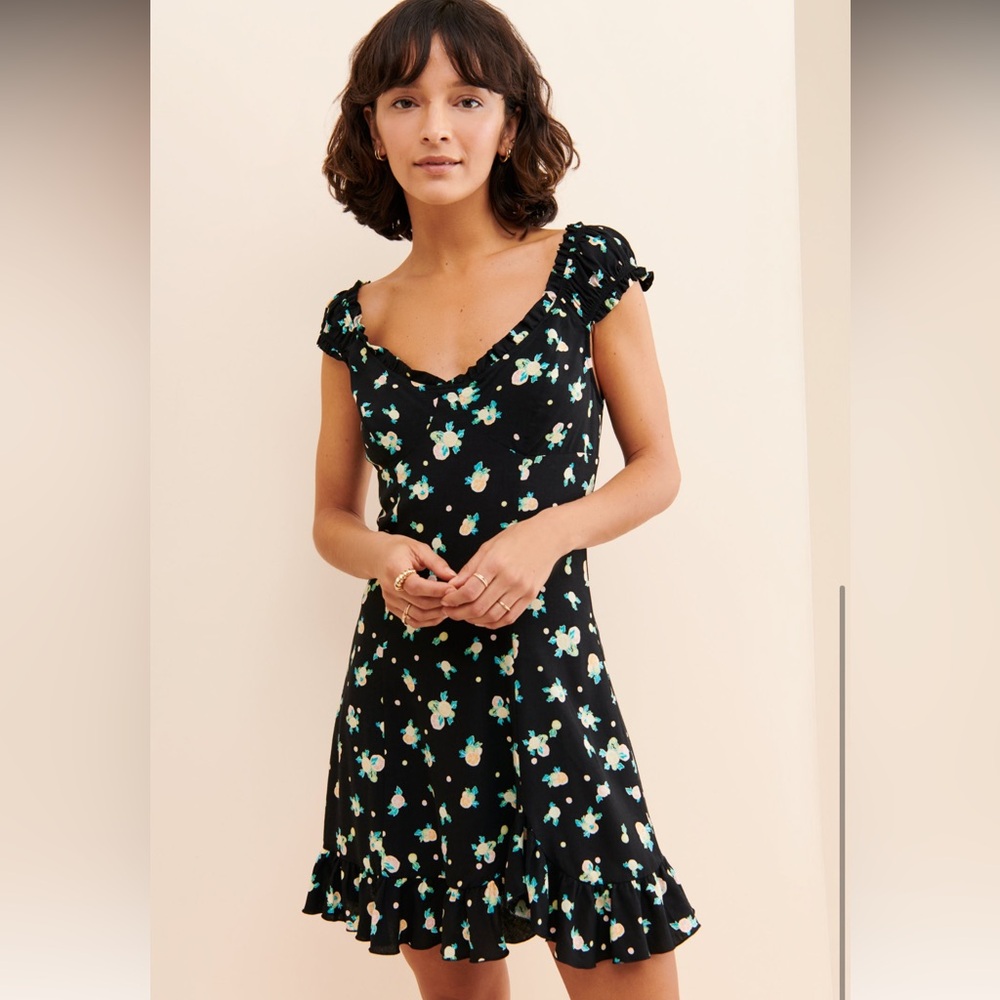 Free People | Like a Lady Floral Mini Dress